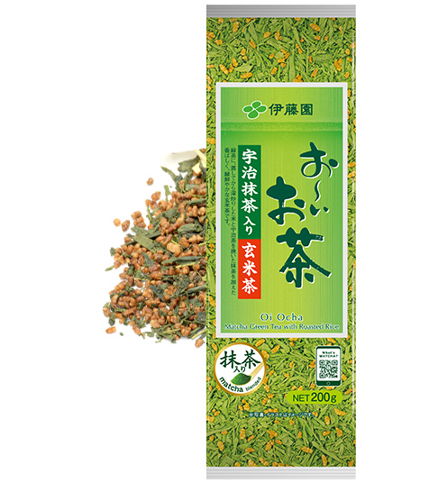Oi Ocha Matcha Green Tea with Roasted Rice