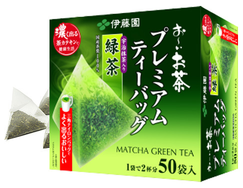 Oi Ocha 特级茶包 添加宇治抹茶的绿茶